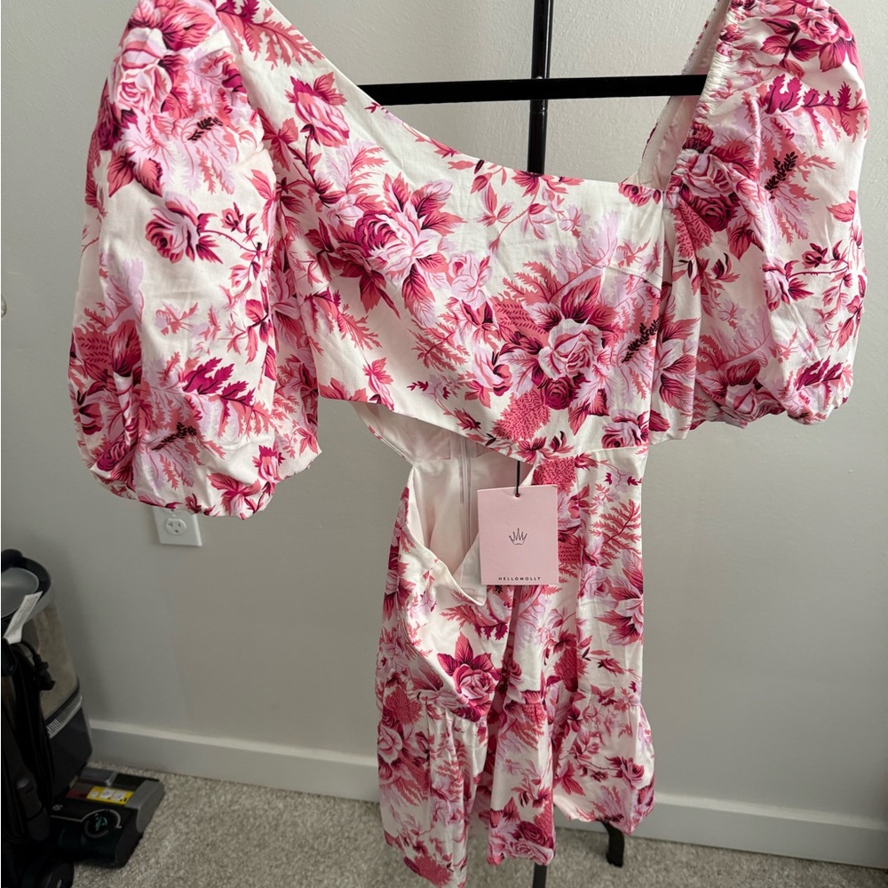 Floral Off-Shoulder Dress